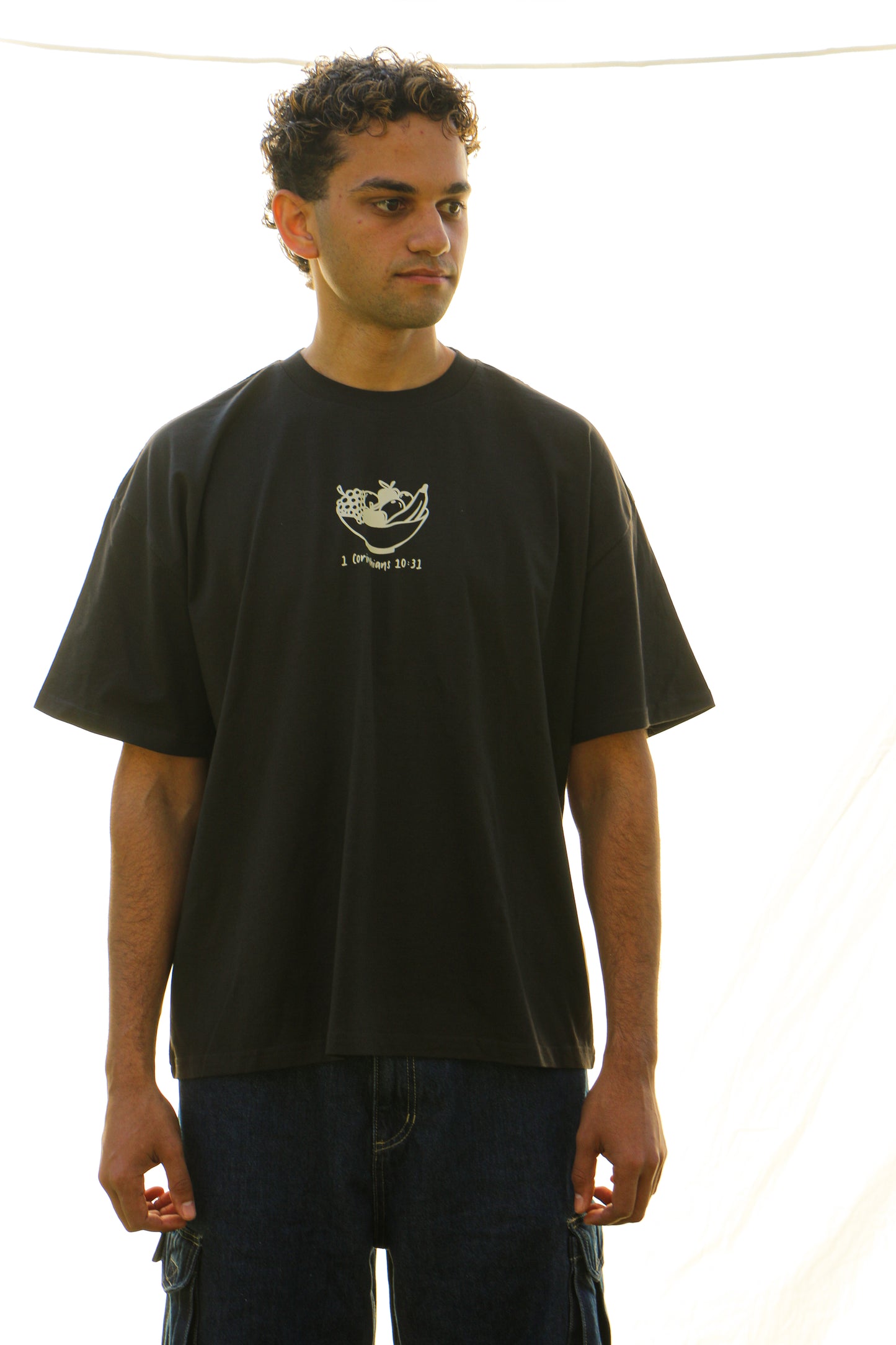 'For the Glory' Coal Tee *PRE-ORDER*