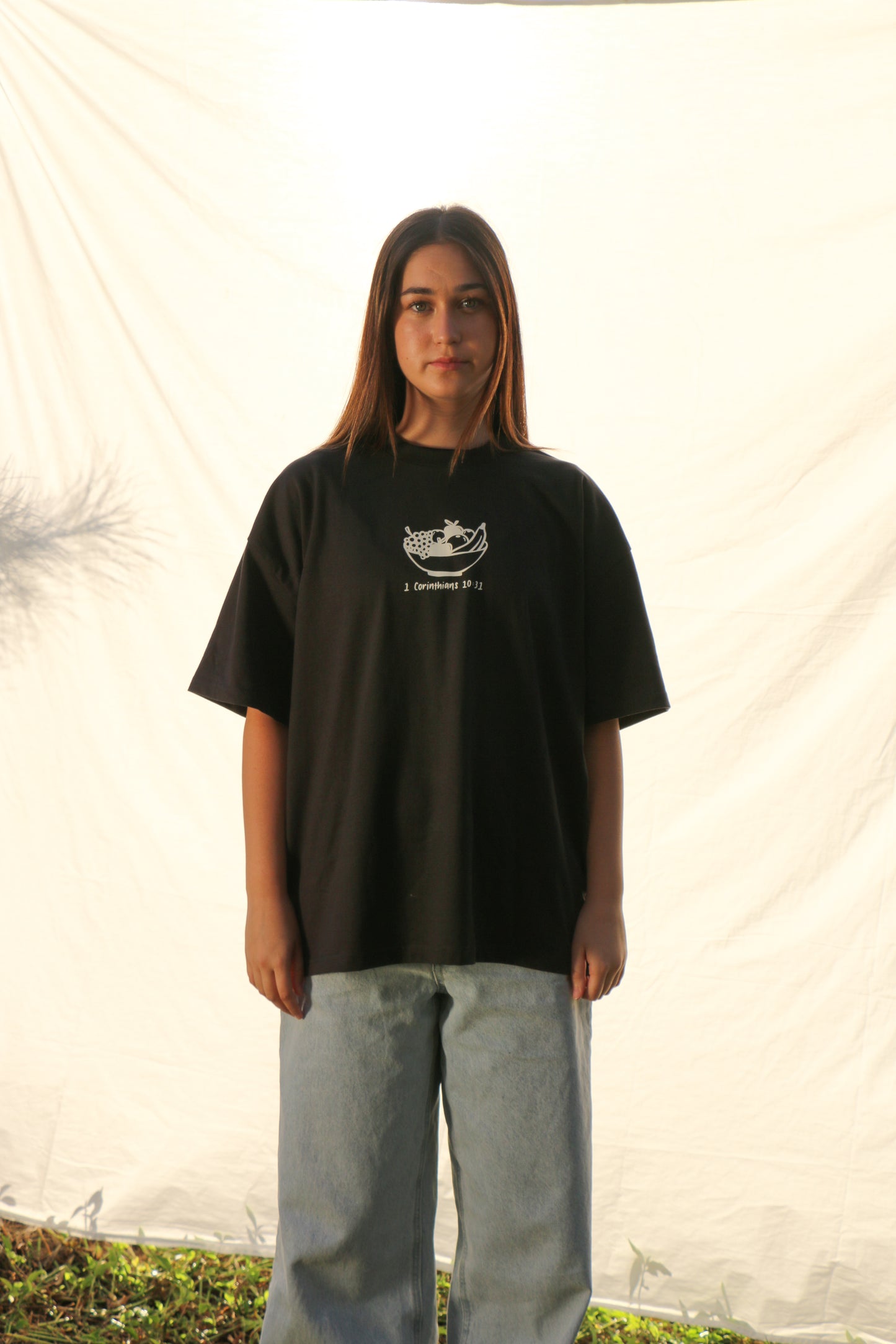 'For the Glory' Coal Tee *PRE-ORDER*