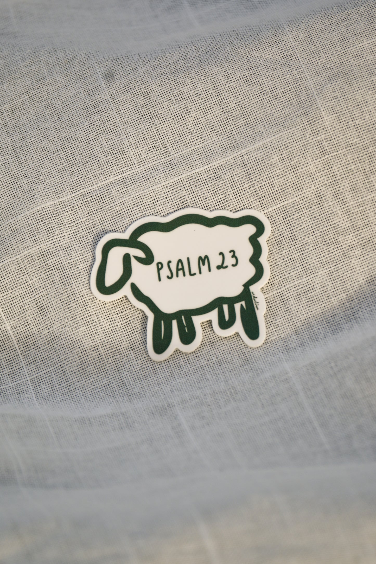 'Psalm 23 Sheep' Sticker