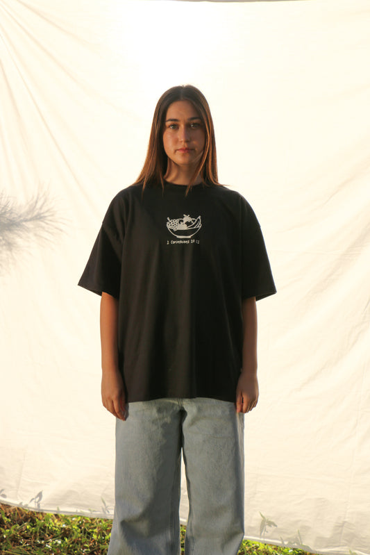 'For the Glory' Coal Tee *PRE-ORDER*